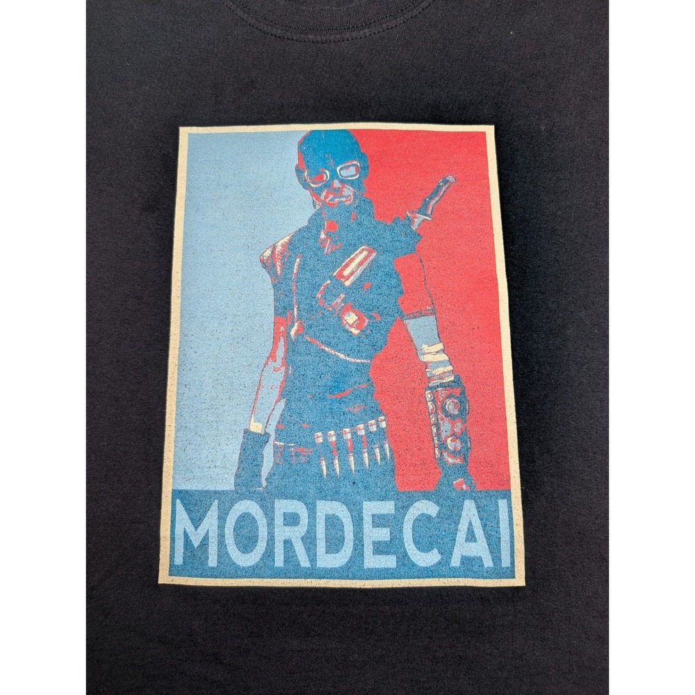 Vintage Borderlands 2 Mordecai Character T-Shirt Fruit Of The Loom XL Gearbox